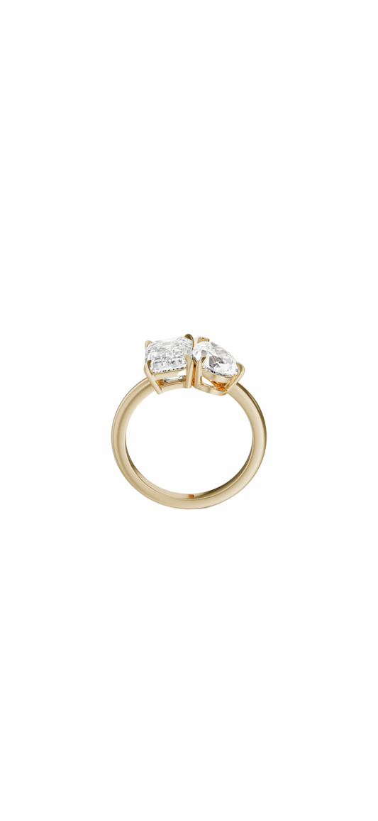 Toi Et Moi Diamond Ring