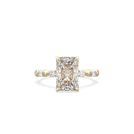 Radiant Cut Marquise Band