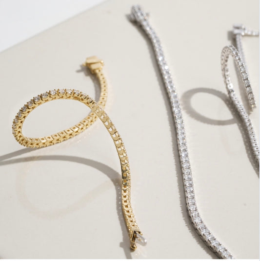 1.97CT Natural diamond tennis bracelet