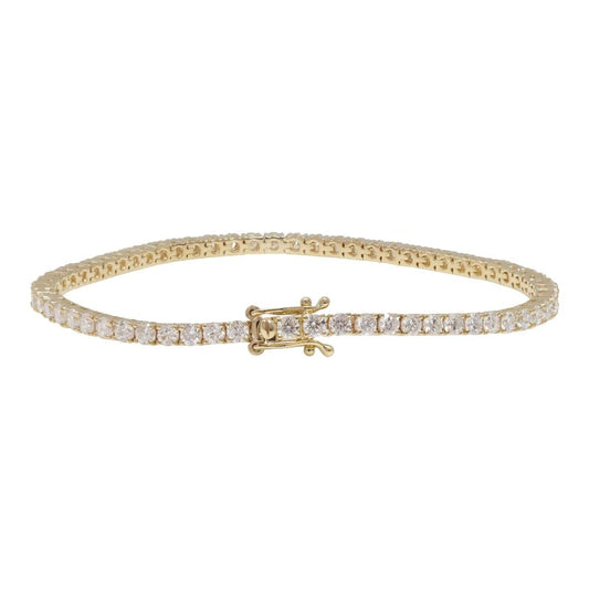 4.20CT Laboratory grown tennis bracelet