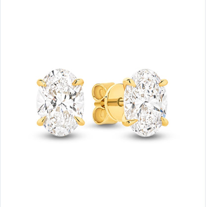 The Sofia Studs - Oval cut