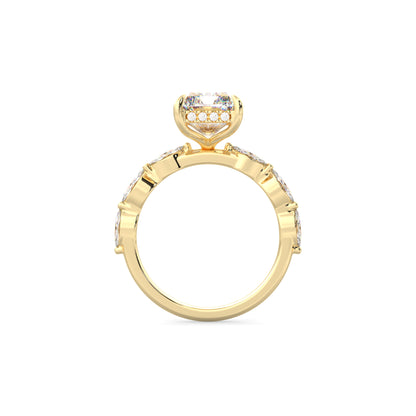 Radiant Cut Marquise Band