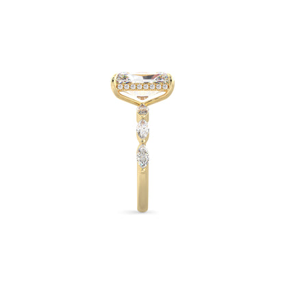 Radiant Cut Marquise Band