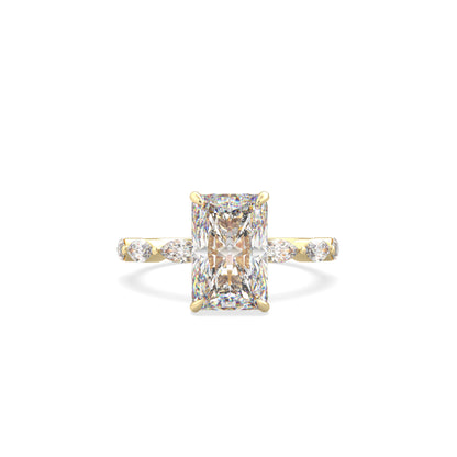 Radiant Cut Marquise Band