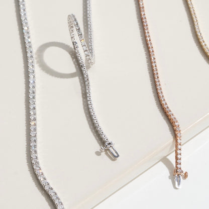 1.97CT Natural diamond tennis bracelet