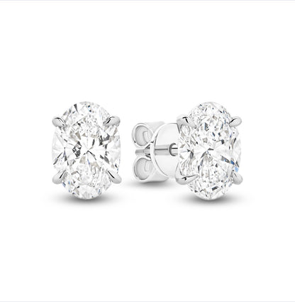 The Sofia Studs - Oval cut