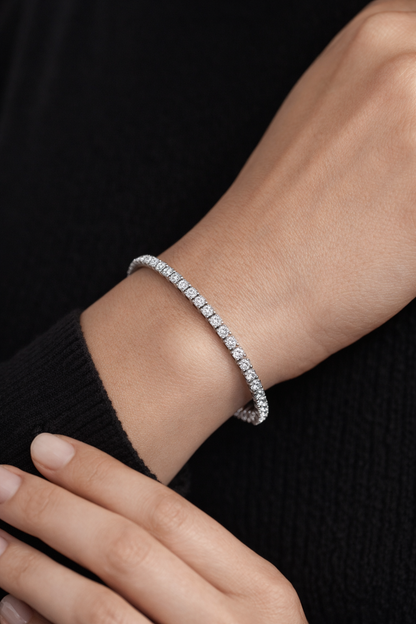 1.97CT Natural diamond tennis bracelet
